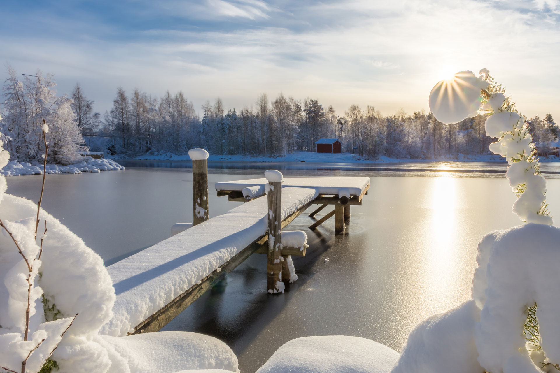 Filming Location Frozen Lake Film Lapland