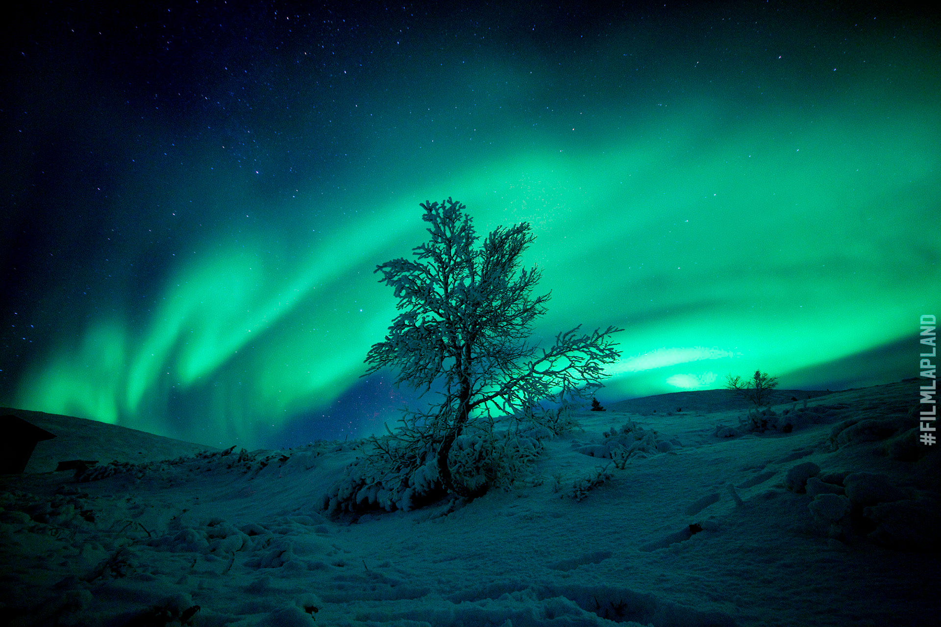 Filming Location: Northern Lights in Lapland | Film Lapland